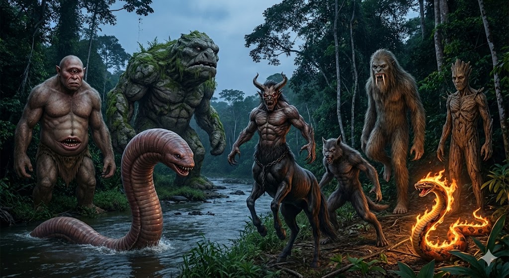 Monstros da Amazônia